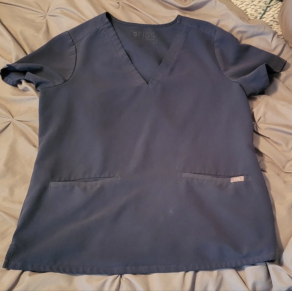 Figs Dark Harbor 3pocket Top